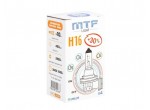 Галогенная лампа MTF H16 12V 19W Standard +30%