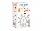 Галогенная лампа MTF H11 12V 55W Standard +30%