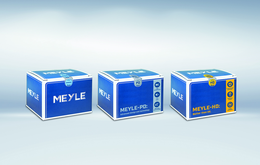 Компания MEYLE обновила дизайн упаковки своей продукции